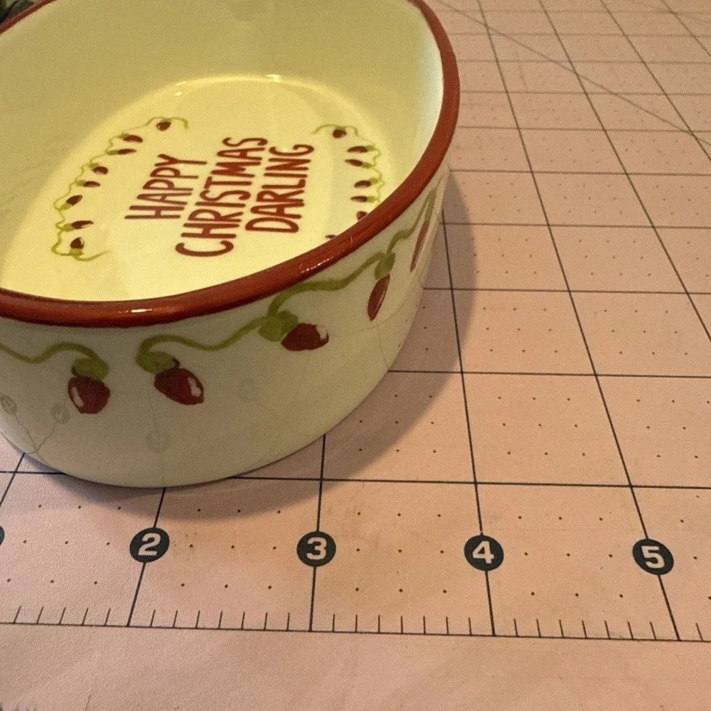 Christmas Trinket Bowl by Kellie Montana 